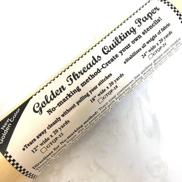 Golden Threads Quilting Paper - Picture 3 of 7